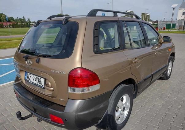 Hyundai Santa Fe cena 14000 przebieg: 357286, rok produkcji 2004 z Tarnogród małe 121